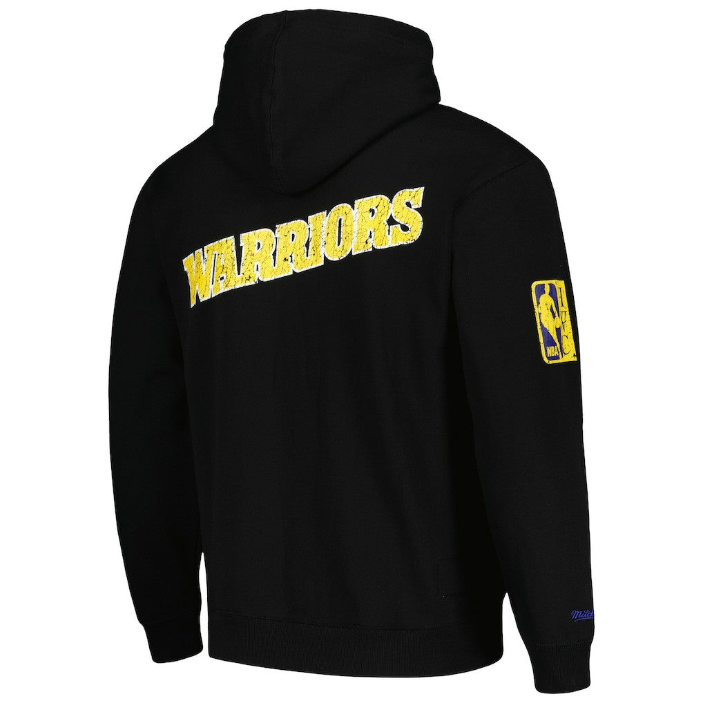 Golden State Warriors Hardwood Classics OG 2.0 Pullover Hoodie Black