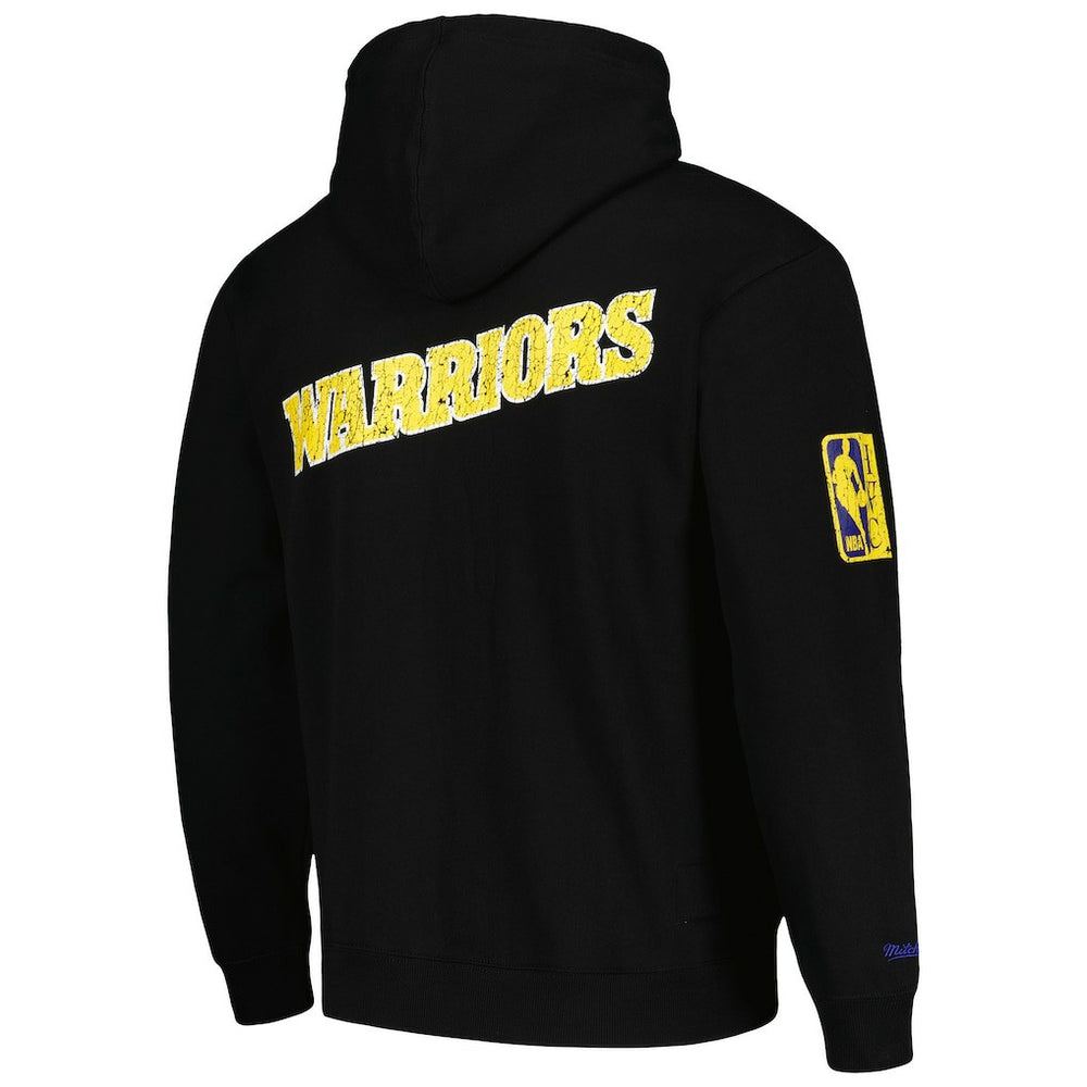 Golden State Warriors Hardwood Classics OG 2.0 Pullover Hoodie Black
