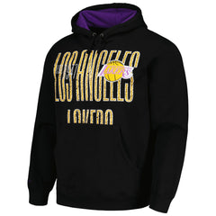 Los Angeles Lakers Hardwood Classics OG 2.0 Pullover Hoodie Black