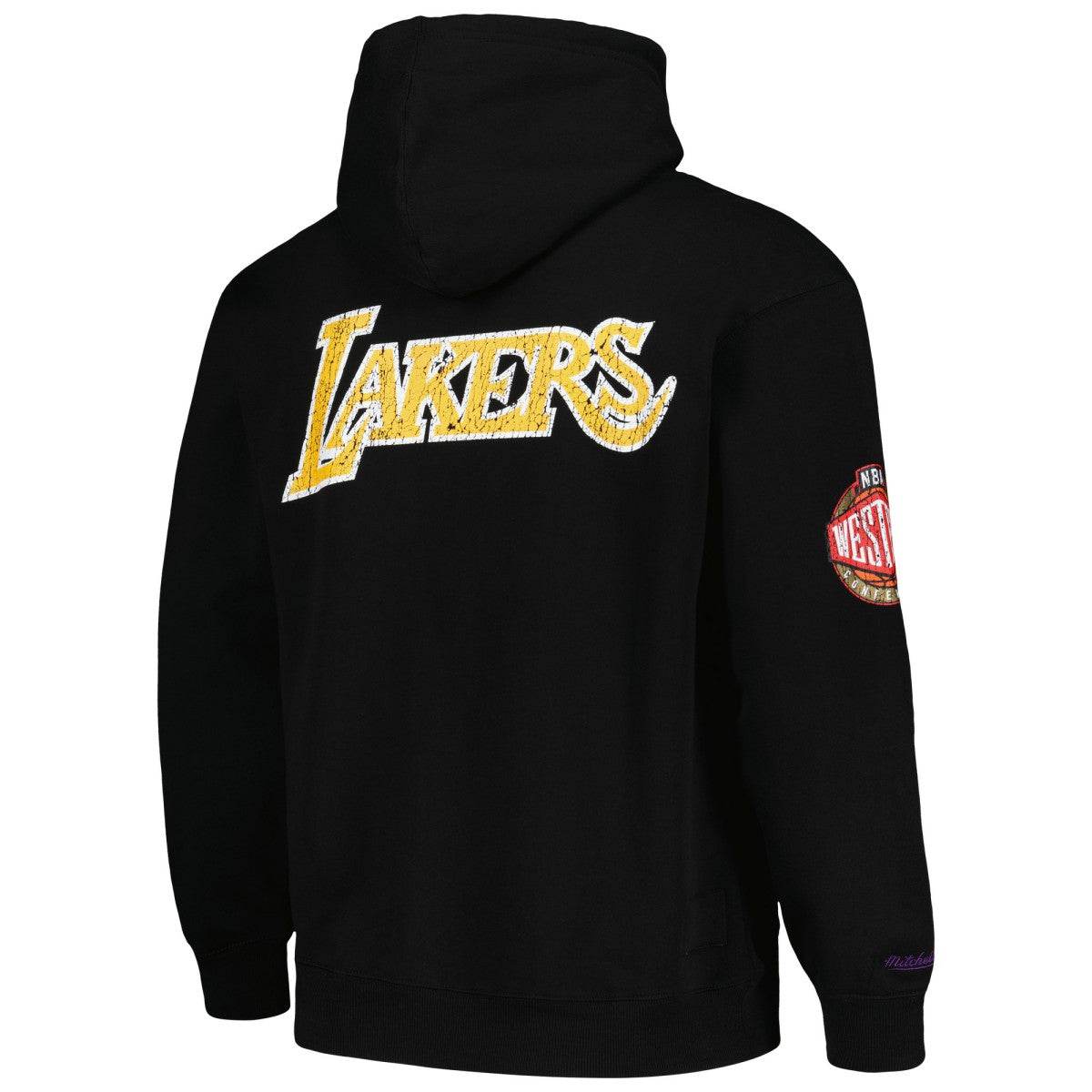 Los Angeles Lakers Hardwood Classics OG 2.0 Pullover Hoodie Black