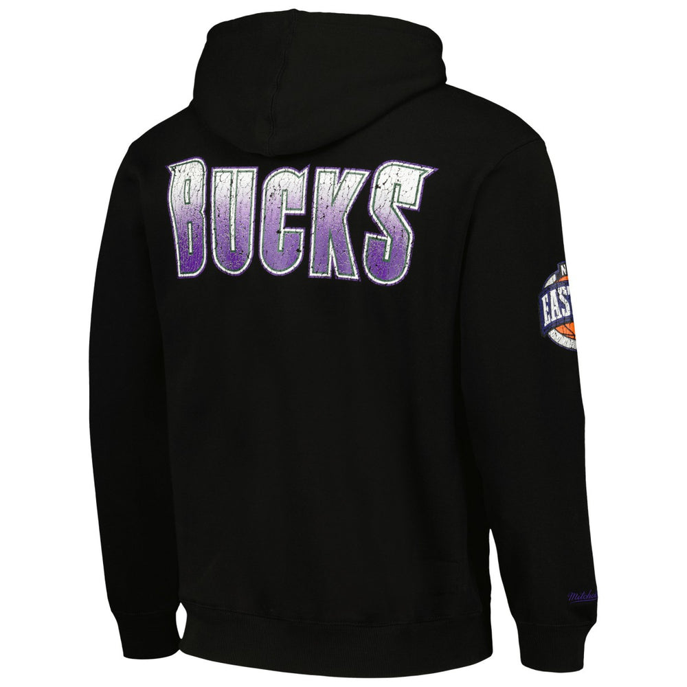 Milwaukee Bucks Hardwood Classics OG 2.0 Pullover Hoodie Black