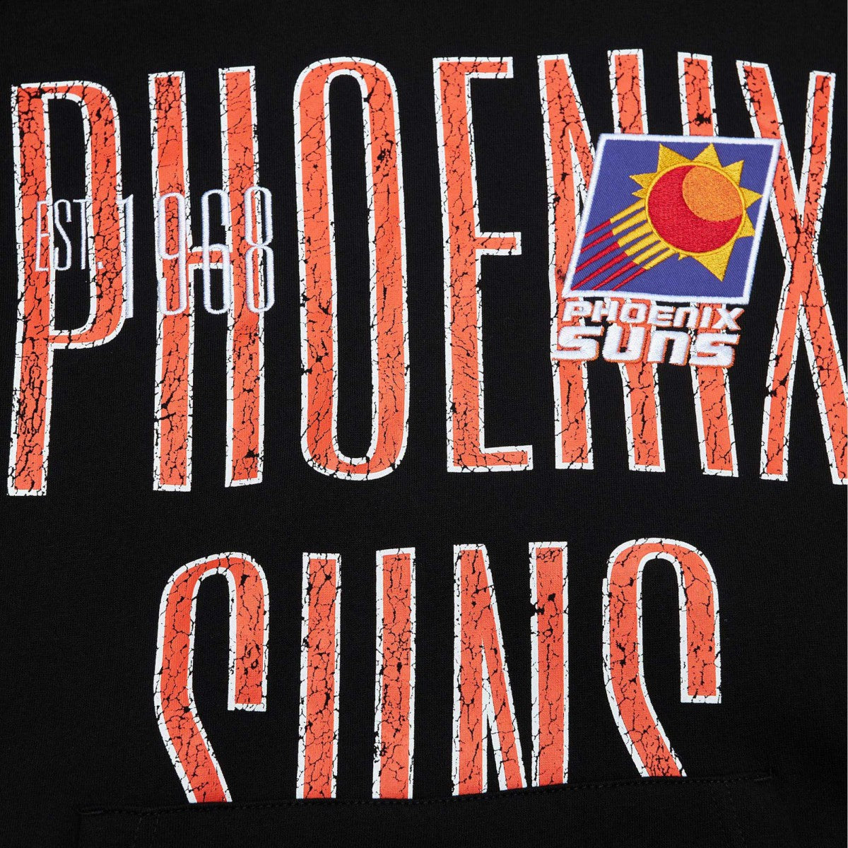 Phoenix Suns Hardwood Classics OG 2.0 Pullover Hoodie Black