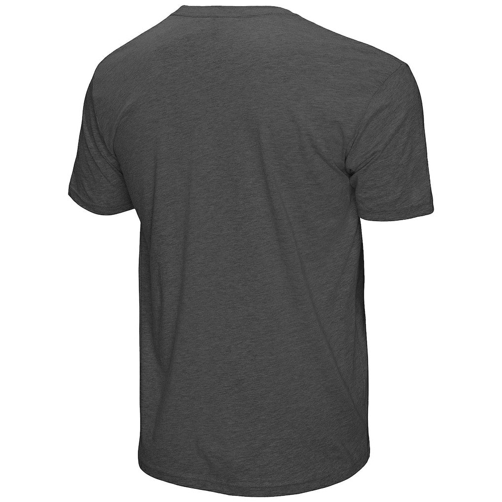 Boston Celtics Unisex Hardwood Classics MVP Throwback Logo T-Shirt Heather Gray