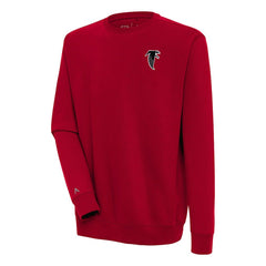 Atlanta Falcons Adult Throwback Logo Victory Pullover Sweatshirt Red