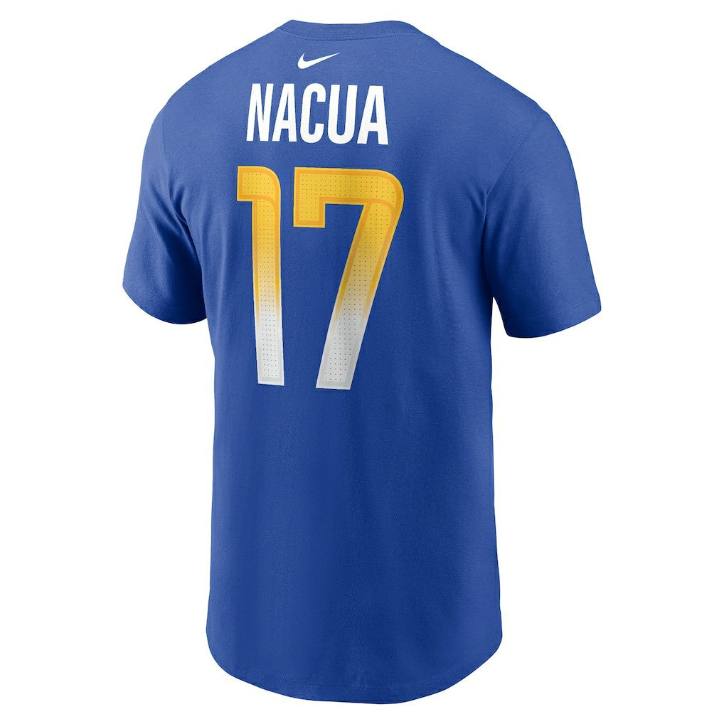 Puka Nacua Los Angeles Rams Player Name & Number T-Shirt Royal