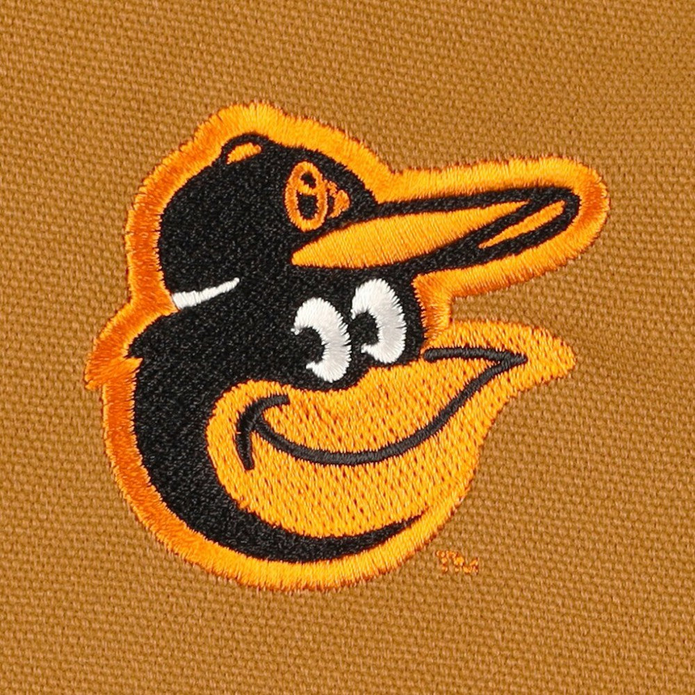 Baltimore Orioles Dunbrooke Dakota Work Full-Zip Hoodie Jacket - Brown Jackets