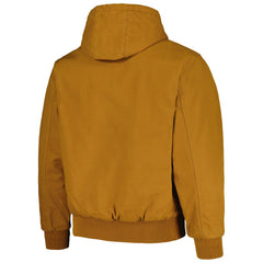 Cincinnati Reds Dunbrooke Dakota Work Full-Zip Hoodie Jacket - Brown Jackets