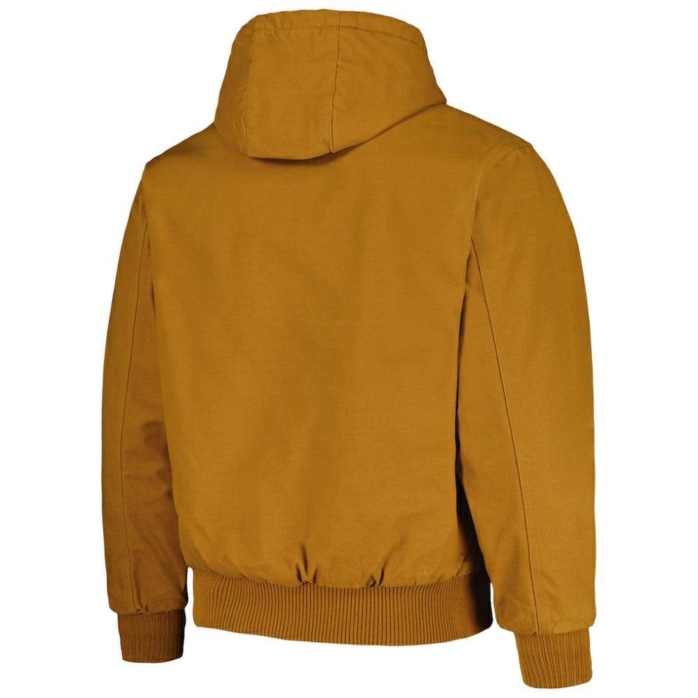 Minnesota Twins Dunbrooke Dakota Work Full-Zip Hoodie Jacket - Brown Jackets