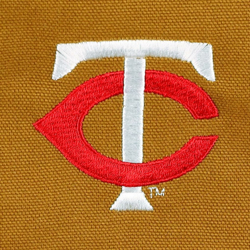 Minnesota Twins Dunbrooke Dakota Work Full-Zip Hoodie Jacket - Brown Jackets