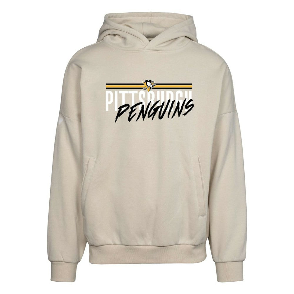 NHL Pittsburgh Penguins Levelwear Contact Pullover Hoodie - Cream