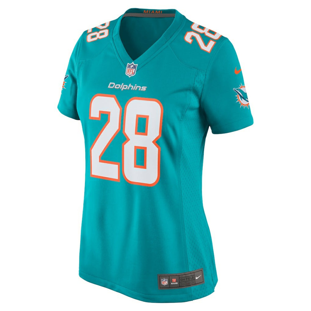 Devon Achane Miami Dolphins Women's Player Game Jersey Aqua