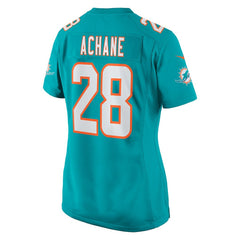 Devon Achane Miami Dolphins Women's Player Game Jersey Aqua