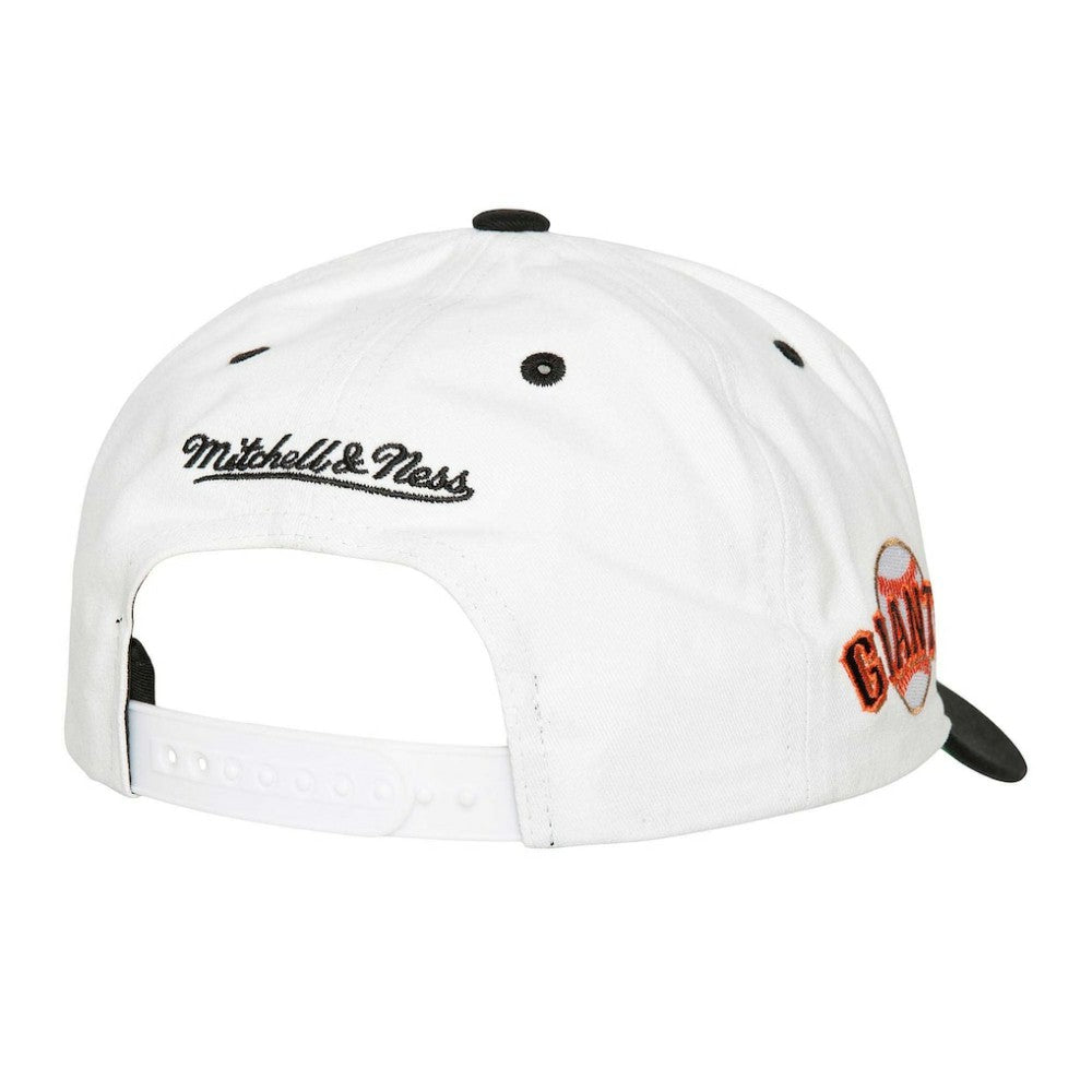 San Francisco Giants Mitchell & Ness Cooperstown Collection Tail Sweep Pro Snapback Hat - White Hats