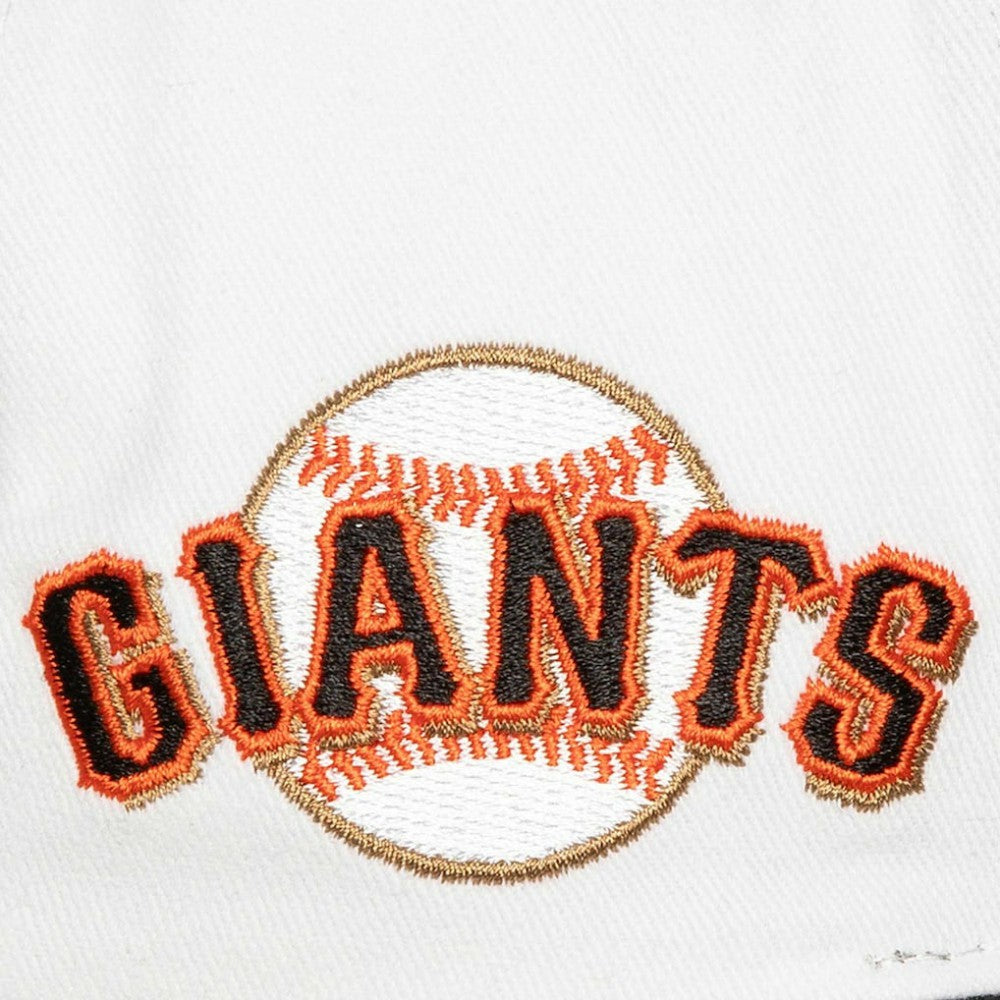 San Francisco Giants Mitchell & Ness Cooperstown Collection Tail Sweep Pro Snapback Hat - White Hats