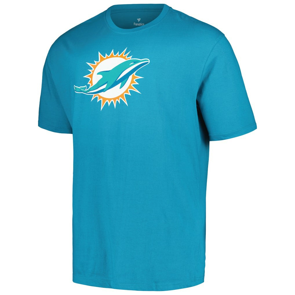 Tyreek Hill Miami Dolphins Big & Tall Player Name & Number T-Shirt Aqua