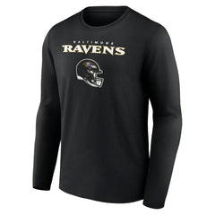Zay Flowers Baltimore Ravens Team Wordmark Player Name & Number Long Sleeve T-Shirt Black