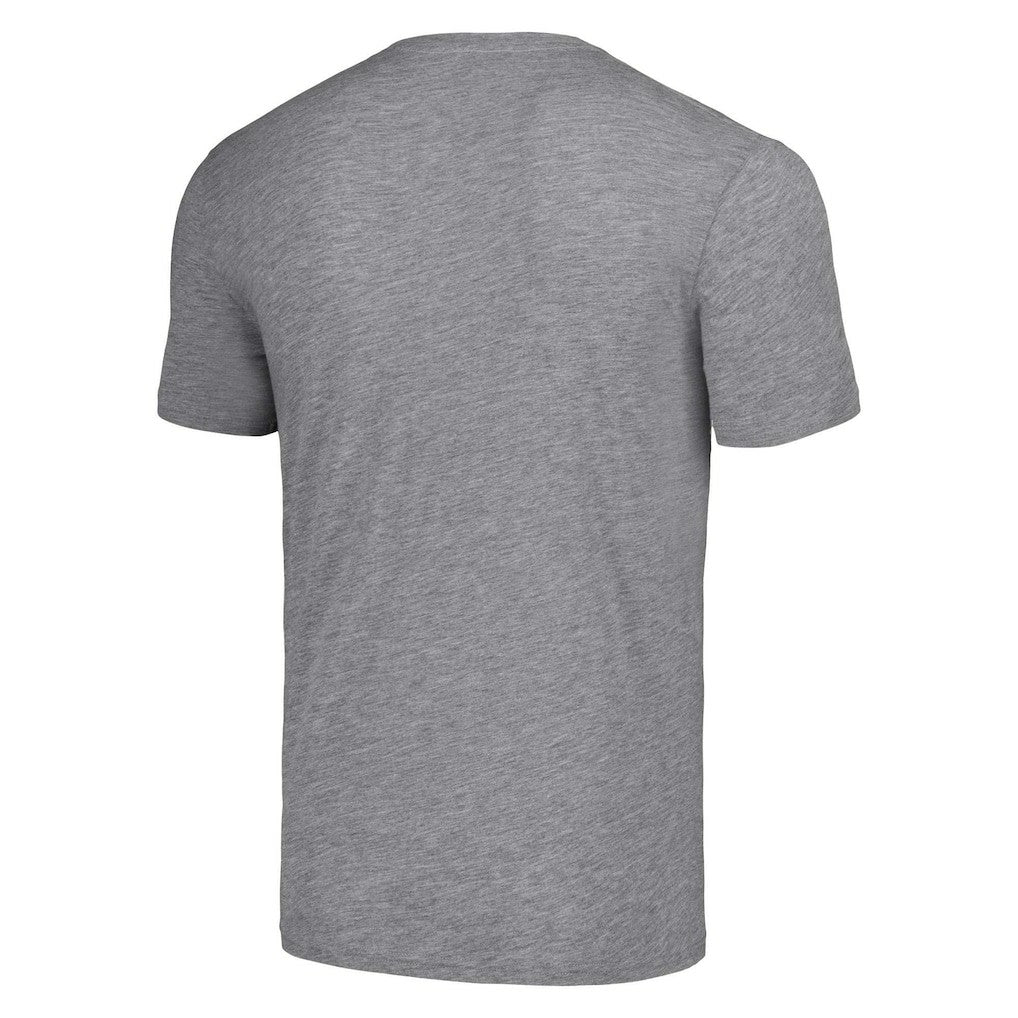 Christian McCaffrey San Francisco 49ers Homage Unisex Caricature Player Tri-Blend T-Shirt Gray