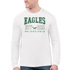 Philadelphia Eagles Starter Retro Long Sleeve T-Shirt White