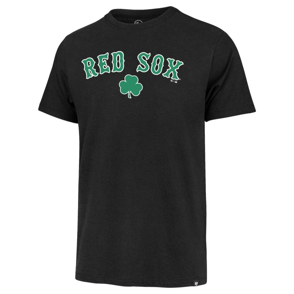 Boston Red Sox '47 Two-Sided Shamrock T-Shirt - Black T-shirts