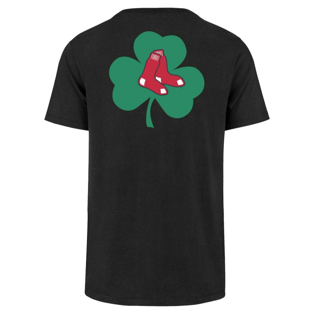 Boston Red Sox '47 Two-Sided Shamrock T-Shirt - Black T-shirts