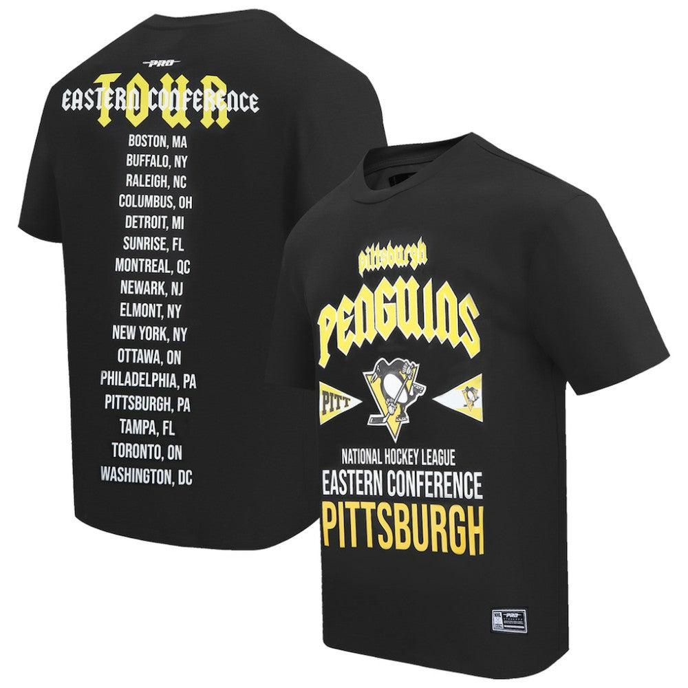 NHL Pittsburgh Penguins Pro Standard City Tour T-Shirt - Black