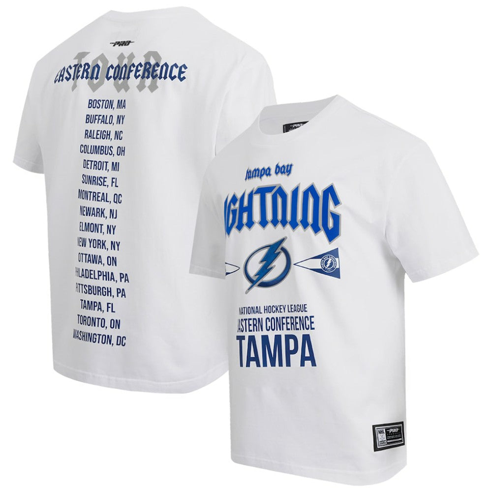 NHL Tampa Bay Lightning Pro Standard City Tour T-Shirt - White