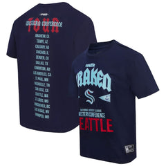 NHL Seattle Kraken Pro Standard City Tour T-Shirt - Deep Sea Blue