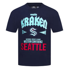 NHL Seattle Kraken Pro Standard City Tour T-Shirt - Deep Sea Blue