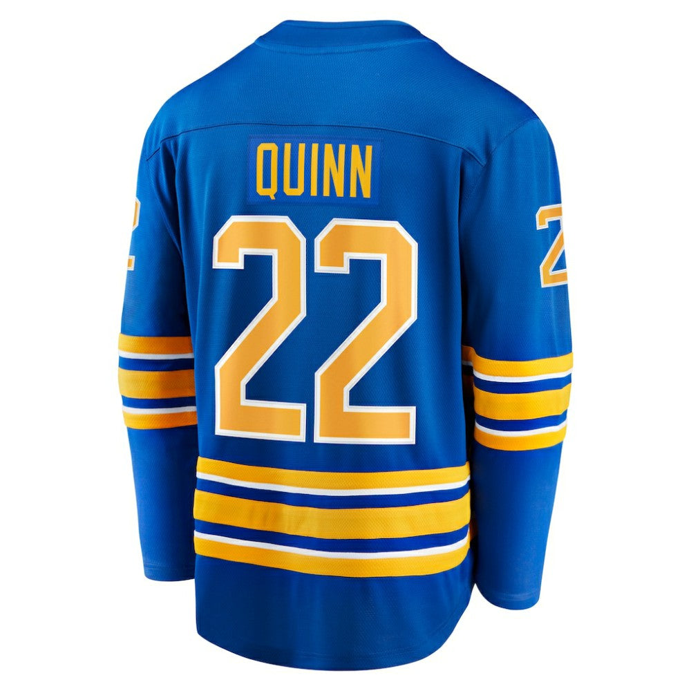 NHL Jack Quinn Buffalo Sabres Fanatics Home Breakaway Jersey - Royal