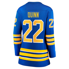 NHL Jack Quinn Buffalo Sabres Fanatics Women's Home Breakaway Player Jersey - Royal