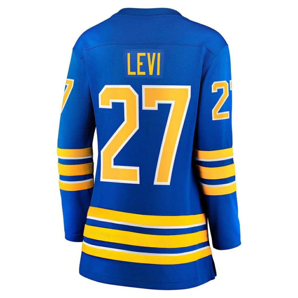 NHL Devon Levi Buffalo Sabres Fanatics Women's Home Breakaway Player Jersey - Royal