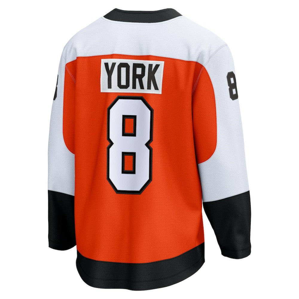 NHL Cam York Philadelphia Flyers Fanatics Home Breakaway Jersey - Orange