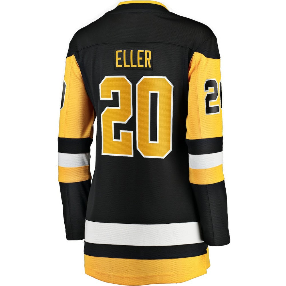 NHL Lars Eller Pittsburgh Penguins Fanatics Women's Home Breakaway Player Jersey - Black