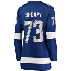 NHL Conor Sheary Tampa Bay Lightning Fanatics Women's Home Breakaway Player Jersey - Blue