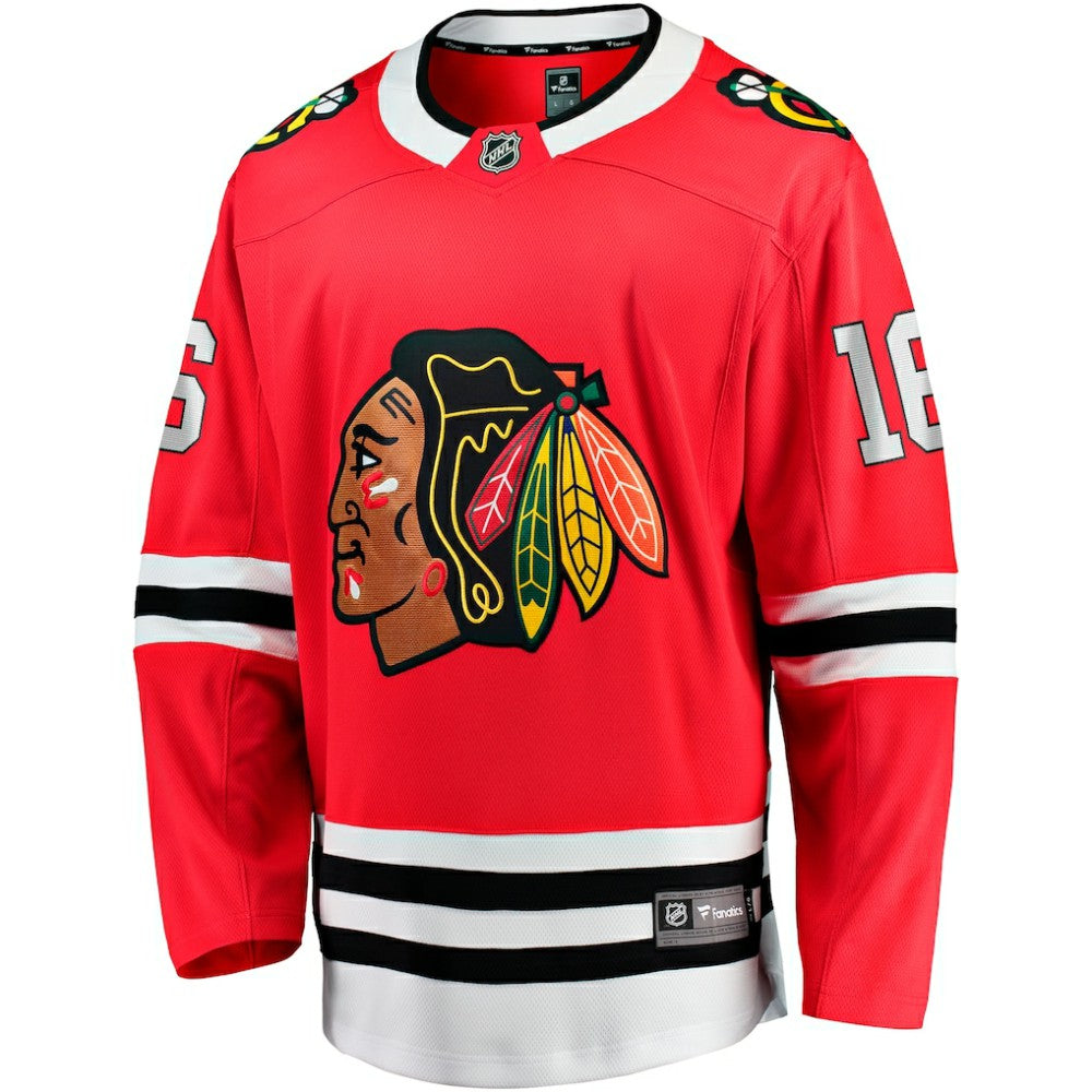 NHL Jason Dickinson Chicago Blackhawks Fanatics Home Breakaway Jersey - Red