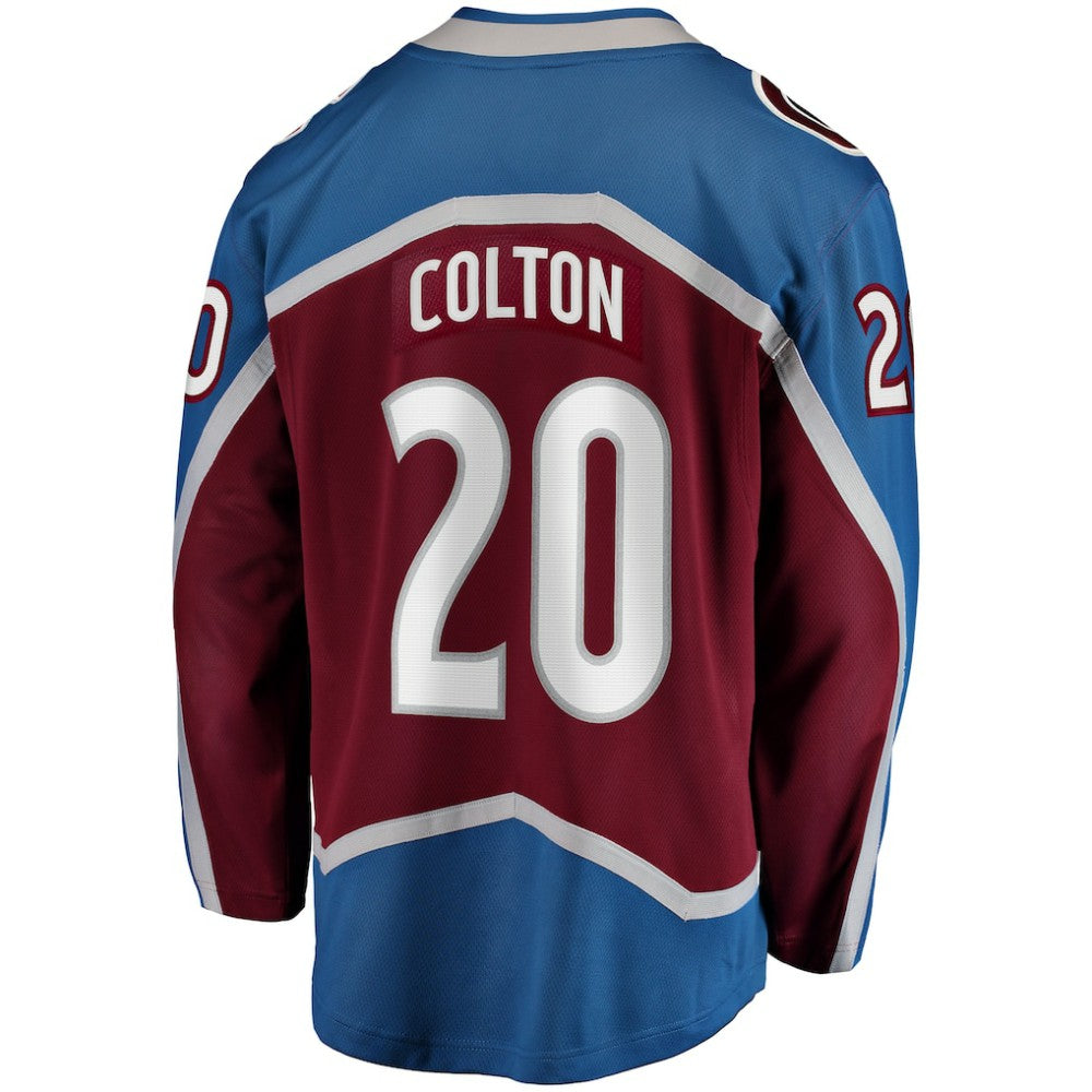 NHL Ross Colton Colorado Avalanche Fanatics Home Breakaway Jersey - Maroon