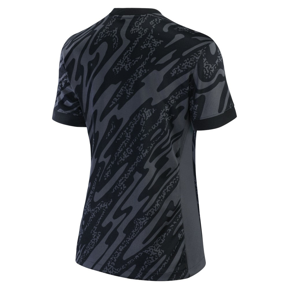 Brazil National Team Women's 2024 Goalkeeper Replica Stadium Jersey Anthracite