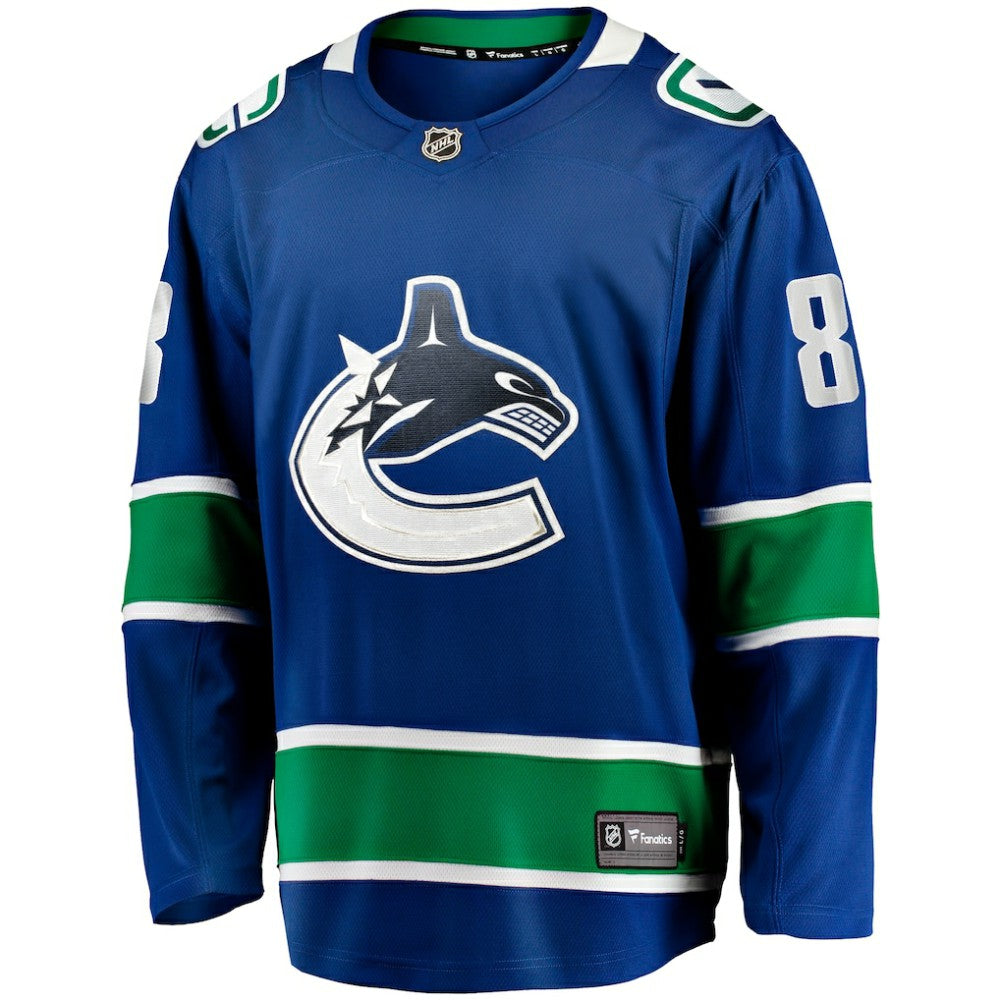 NHL Conor Garland Vancouver Canucks Fanatics Home Breakaway Jersey - Blue