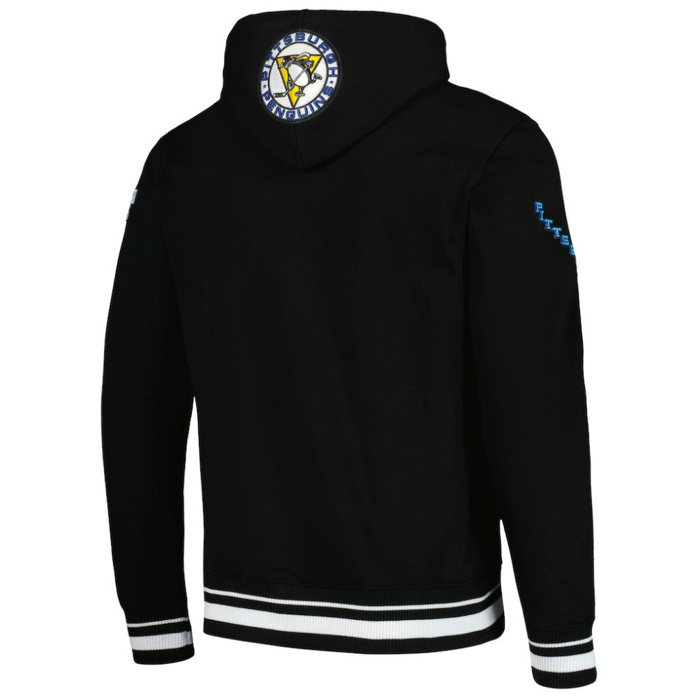 NHL Pittsburgh Penguins Pro Standard Retro Classic Fleece Pullover Hoodie - Black