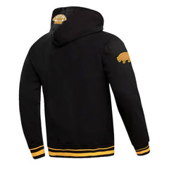 NHL Boston Bruins Pro Standard Retro Classic Fleece Pullover Hoodie - Black