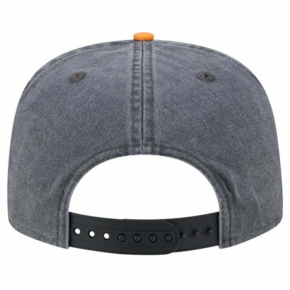 San Francisco Giants New Era 2007 MLB All-Star Game Pigment Dye Golfer  Snapback Hat - Black/Orange Hats