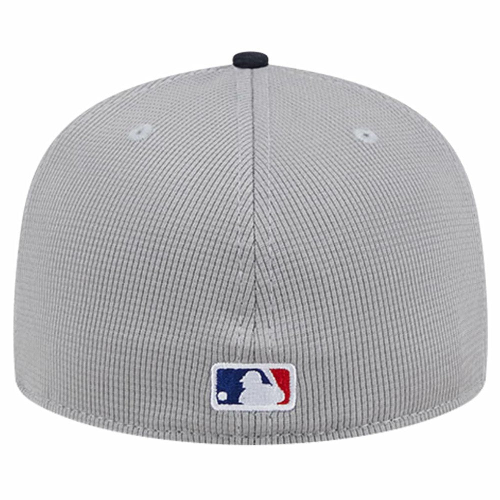 New York Yankees New Era Pivot Mesh 59FIFTY Fitted Hat - Gray Hats