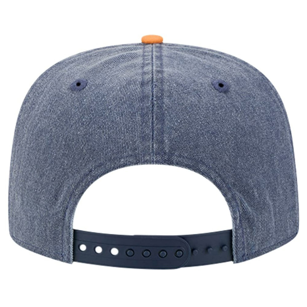 Houston Astros New Era 1986 MLB All-Star Game Pigment Dye Golfer  Snapback Hat - Navy/Orange Hats