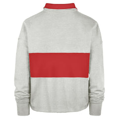 Chicago Bulls '47 Women's Breakthrough Remi Quarter-Zip Jacket Heather Gray