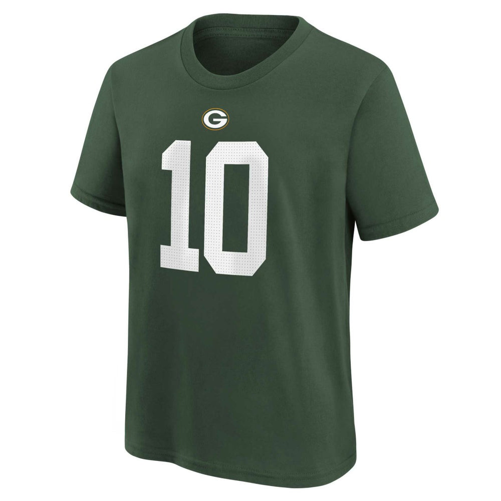 Jordan Love Green Bay Packers Preschool Player Name & Number T-Shirt Green