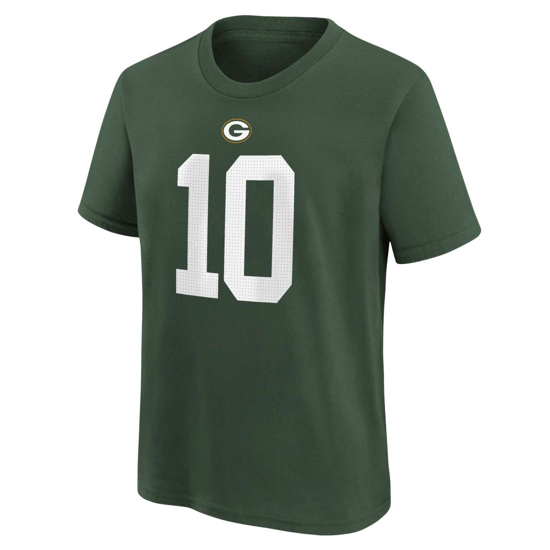 Jordan Love Green Bay Packers Youth Player Name & Number T-Shirt Green