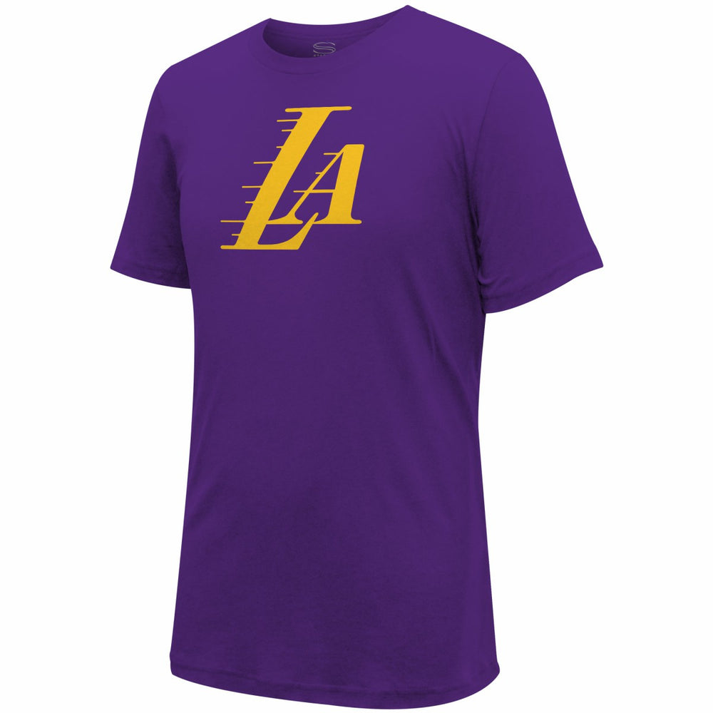 Los Angeles Lakers Stadium Essentials Unisex Primary Logo T-Shirt Purple