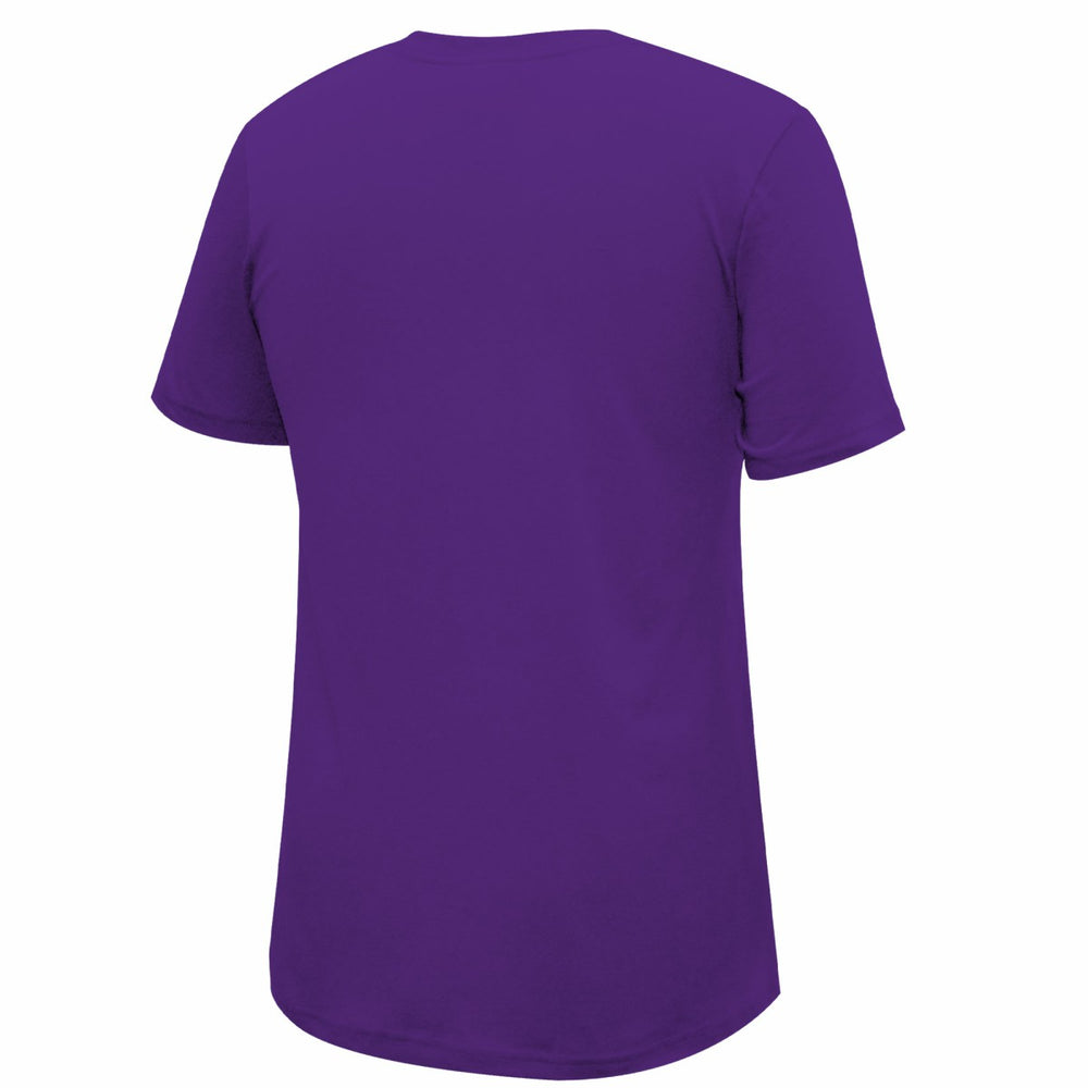Los Angeles Lakers Stadium Essentials Unisex Primary Logo T-Shirt Purple