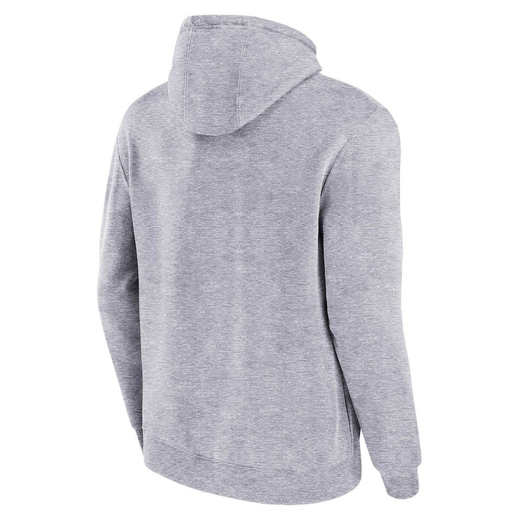 Philadelphia Eagles Pocket Passer Pullover Hoodie Heather Gray