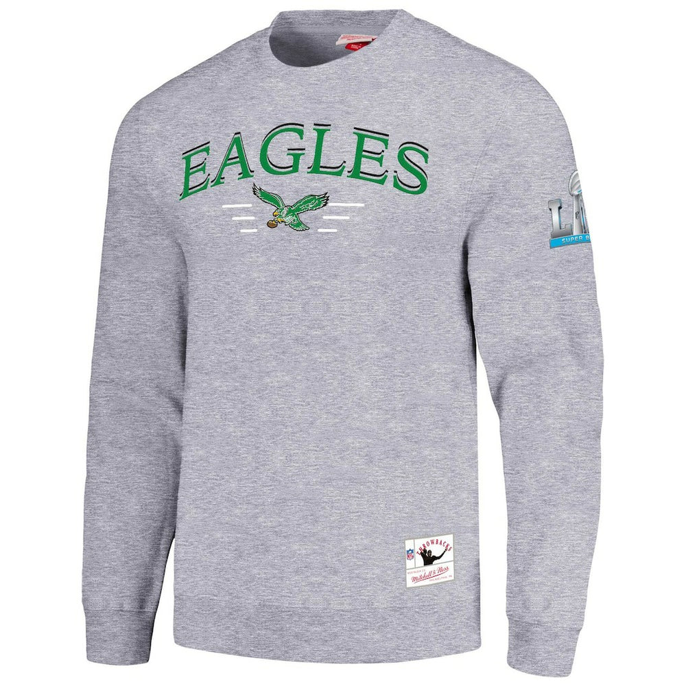 Philadelphia Eagles Rings 2.0 Pullover Sweatshirt Gray